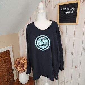 Life is Good Long Sleeve Tee